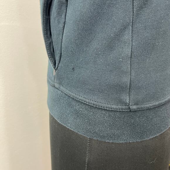 NIKE Womens Black Tech Fleece Side Zip Sleeveless Hooded Vest w/ Pockets Size XS - Picture 4 of 9